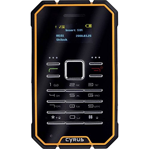 Cyrus CM 1 2,49 cm (0.98") 50 g Negro - Teléfono móvil (Barra, SIM única, 2,49 cm (0.98"), Bluetooth, 700 mAh, Negro)