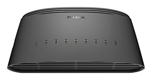 D-Link DGS-1008D - Switch de Red con 8 Puertos Gigabit 10/100/1000 Mbps no gestionable Layer 2, Color Blanco D-Link DGS-1008D - Switch de Red con 8 Puertos Gigabit 10/100/1000 Mbps no gestionable Layer 2, Color Blanco
