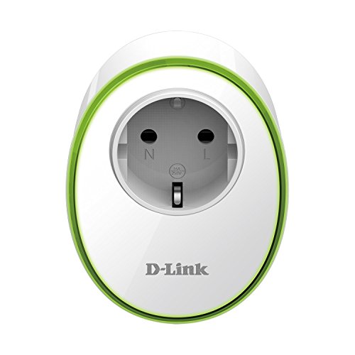 D-Link DSP-W115 - Enchufe Inteligente WiFi, Control Desde móvil o Tableta Mediante App Gratuita mydlink, programación horaria ON/Off, Compatible Amazon Alexa y Google Home, IFTTT, Blanco
