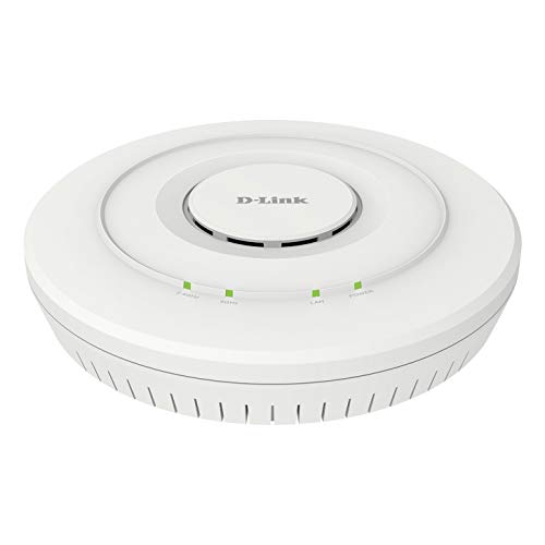 D-Link DWL-6610AP – Punto de Acceso PoE para Interiores WiFi AC 1200 Mbps (802.11ac/n), Dual Band concurrente, Wireless unificado, Compatible con controladora de Puntos de Acceso inalámbricos, Blanco