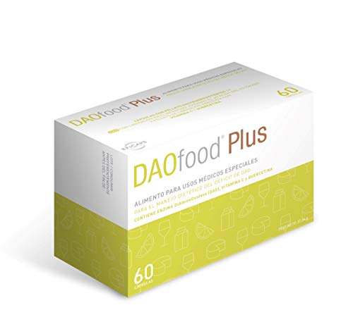 DAOfood - Manejo Dietético del déficit de DAO - 60 Cápsulas con Pellets Gastrorresistentes