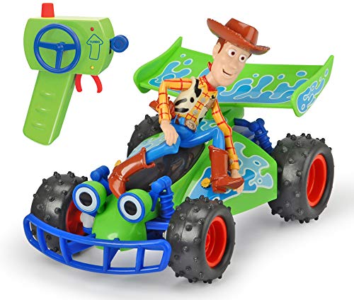 Dickie Toys 3154001 - Buggy Woody Radiocontrol Toys Story 4, Multicolor