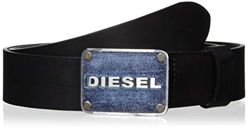 Diesel B-PLAC, Cinturón para Hombre, Negro (Black T8013/Pr227), 100