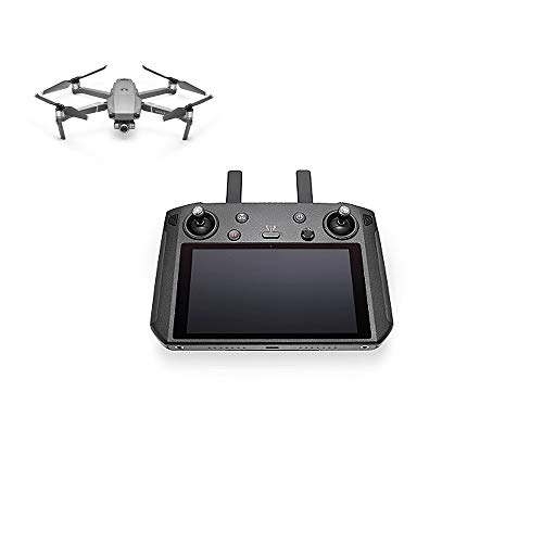DJI Smart Controller - Control Remoto para Dji Mavic 2 Drone con Micrófono y Altavoz, Pantalla de 1080P y 5.5 Pulgadas Ultra-Luminosa, Transmisión Ocusync 2.0, Mejora La Experiencia de Vuelo - Negro