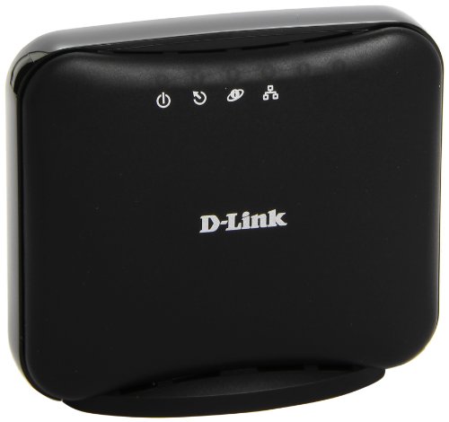 Dlink DSL-320B/EU - Módem (ADSL, Ethernet), Negro