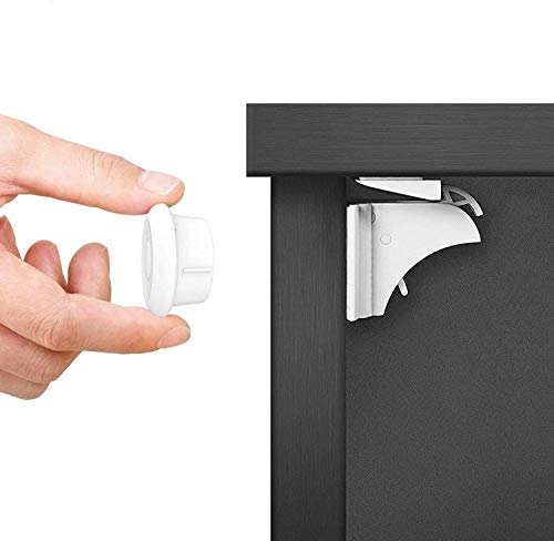 Dokon Cerraduras Magnéticas de Seguridad para Niños (20 cerraduras + 3 llaves) Bloqueo de Seguridad para Bebés, Cierres de seguridad Para Cajones Armarios, Sin Tornillos o Perforación Dokon Cerraduras Magnéticas de Seguridad para Niños (20 cerraduras + 3 llaves) Bloqueo de Seguridad para Bebés, Cierres de seguridad Para Cajones Armarios, Sin Tornillos o Perforación