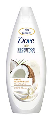 Dove - Gel de Ducha Secretos Hidratantes Ritual Restaurador con Aceite de Coco y Leche de Almendras - 500 ml Dove - Gel de Ducha Secretos Hidratantes Ritual Restaurador con Aceite de Coco y Leche de Almendras - 500 ml