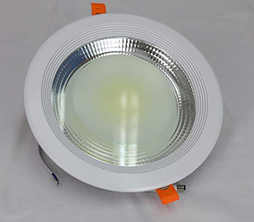 Downlight LED COB 5W-10W-15W-20W-30W Luz 6000ºK-4000K redondo empotrar blanco (6000K, 30W)