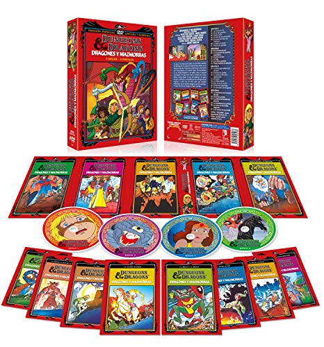 Dragones y Mazmorras 4 DVD Digipack Edición Limitada y Numerada + 8 Postales 1983 Dungeons & Dragons Dragones y Mazmorras 4 DVD Digipack Edición Limitada y Numerada + 8 Postales 1983 Dungeons & Dragons
