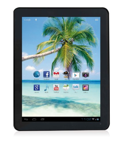 Easypix EasyPad 972 - Tablet 24,6 cm, 9,7", Arm Cortex A9, DualCore, 1,6 GHz, 1 GB de Memoria RAM, 8 GB de Disco Duro, Android, Color Negro (Importado)