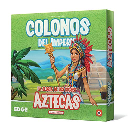 Edge Entertainment- Colonos del Imperio: Aztecas - Español, Color (EEPGIS06)
