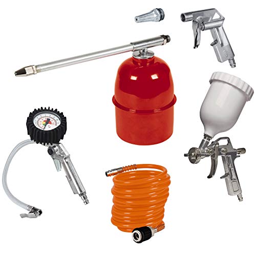 Einhell Kit de accesorios para compresor de aire, 5 unidades (ref.4132720)