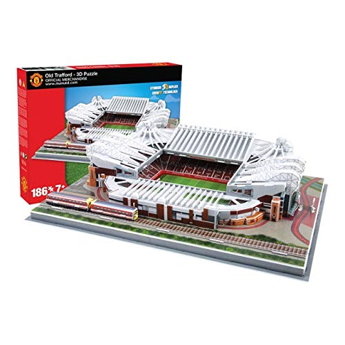 Estadio Old Trafford (Manchester United FC) - Nanostad - Puzzle 3D (Producto Oficial Licenciado)