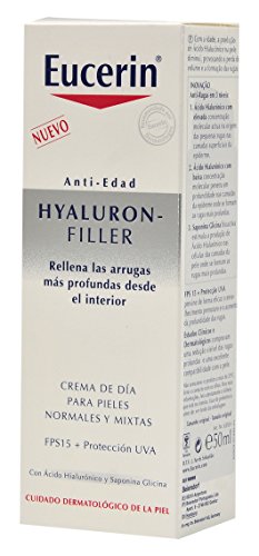 Eucerin Hyaluron-Filler Crema de Día para Piel Normal y Mixta - 50 ml Eucerin Hyaluron-Filler Crema de Día para Piel Normal y Mixta - 50 ml