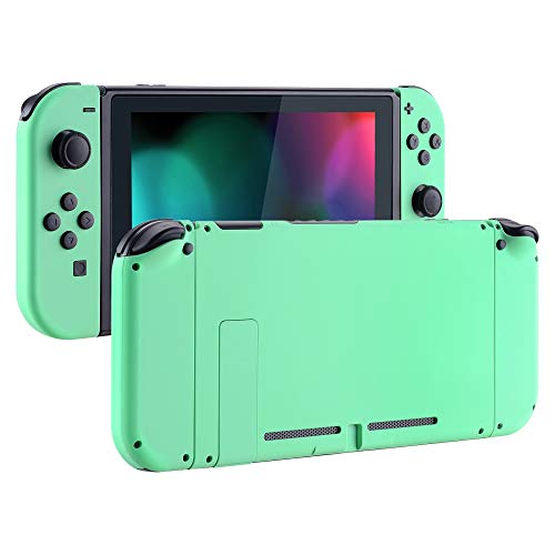 eXtremeRate Carcasa para Nintendo Switch,Funda Completa para Mando Controlador Consola Joy-con de Nintendo Switch Shell de Bricolaje reemplazable con Botón Completo (Verde Menta)