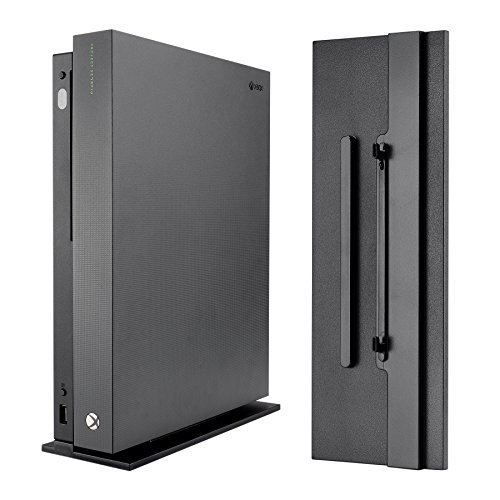 eXtremeRate Soporte Vertical para Xbox One X Armazón de enfriamiento Bases para Xbox One Perpendicular Accesorios para la Consola de Xbox One X Negro