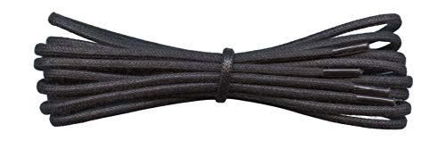 Fabmania 2 mm redondo negro encerado algodón cordones-75 cm de longitud-cordones finos para zapatos de vestir y botas. Fabmania 2 mm redondo negro encerado algodón cordones-75 cm de longitud-cordones finos para zapatos de vestir y botas.