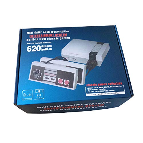 Family Mini Consola Construido 620 Videojuegos Salida AV Con Dos Controladores Family Mini Consola Construido 620 Videojuegos Salida AV Con Dos Controladores