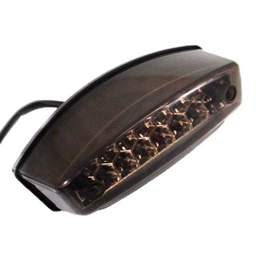 Faro LED de freno para motocicleta Dirt Bike Off-Road Dual Sport UTV ATV Quad Runner Custom Monster 400 600 620 695 750 800 900 1000 Faro LED de freno para motocicleta Dirt Bike Off-Road Dual Sport UTV ATV Quad Runner Custom Monster 400 600 620 695 750 800 900 1000