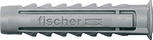 Fischer 70005 Taco Nylon Expansión SX 5 x 25, Gris, 0 W, 0 V, 5x25