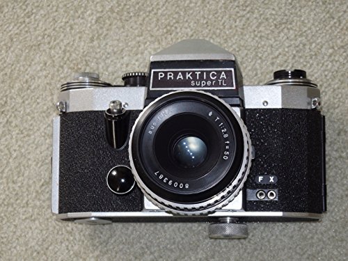 Fotos – Praktica Super TL incl. Objetivo de Jena T 1: 2.8 F = 50 fabricado en g.d.r. – SLR Camera – Cámara réflex analógica # # coleccionistas pieza – Técnica OK – by Photo Flash # #