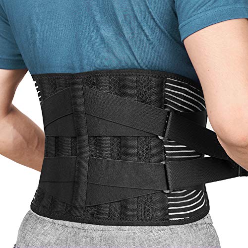 FREETOO Cinturón de Apoyo Lumbar, Cinturón de Presión Ajustable de Doble Capa, Ligero y Transpirable Faja de Espalda para la Protección en el Trabajo, Dolor de Espalda(Actualizar L/XL) FREETOO Cinturón de Apoyo Lumbar, Cinturón de Presión Ajustable de Doble Capa, Ligero y Transpirable Faja de Espalda para la Protección en el Trabajo, Dolor de Espalda(Actualizar L/XL)