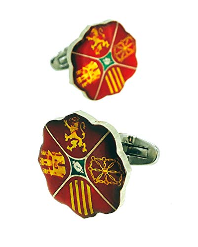 Gemelos para Camisa Moneda de Plata de Ley de 100 Pesetas año 1969 Recortada Gemelos para Camisa Moneda de Plata de Ley de 100 Pesetas año 1969 Recortada
