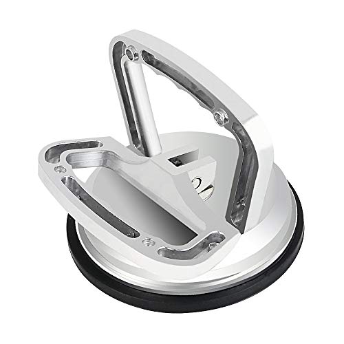 GOLRISEN Ventosa para Cristal/Vidrio, 120 mm Ventosa de Aluminio con Poderosa Succió Extraer Abolladura de Coche Herramienta de Elevación para Transportar Vidrio Espejo Azulejo, Carga Máxima 80 kg GOLRISEN Ventosa para Cristal/Vidrio, 120 mm Ventosa de Aluminio con Poderosa Succió Extraer Abolladura de Coche Herramienta de Elevación para Transportar Vidrio Espejo Azulejo, Carga Máxima 80 kg