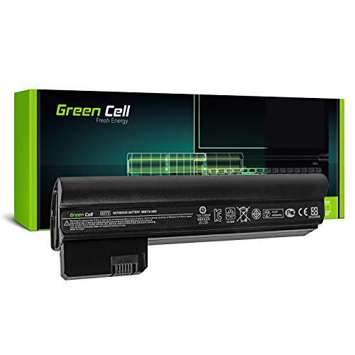 Green Cell® Extended Serie 03TY 06TY HSTNN-DB1U Batería para HP Mini 110-3000 110-3100 / Compaq Mini CQ10-400 CQ10-500 Ordenador (6 Celdas 4400mAh 10.8V Negro)