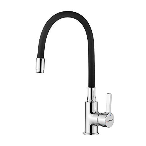 GRIFEMA Irismart - Grifo monomando cocina, mezclador de fregadero con caño flexible, Cromo GRIFEMA Irismart - Grifo monomando cocina, mezclador de fregadero con caño flexible, Cromo