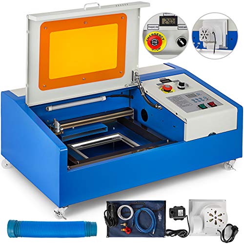 Guellin 40W Máquina de grabado láser CO2 Grabador Láser 30x20cm Máquina de corte por láser K40 Laser Engraving Machine con Puerto USB Pantalla LCD Guellin 40W Máquina de grabado láser CO2 Grabador Láser 30x20cm Máquina de corte por láser K40 Laser Engraving Machine con Puerto USB Pantalla LCD