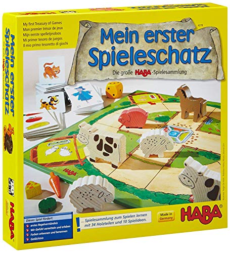 Haba Mi primer tesoro de juegos La gran colección de juegos de HABA (en alemán)