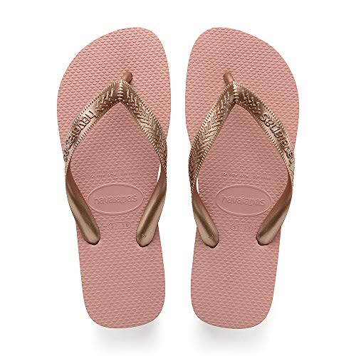 Havaianas Top Tiras, Chanclas para Mujer, Dorado (Rose Nude), 39/40 EU Havaianas Top Tiras, Chanclas para Mujer, Dorado (Rose Nude), 39/40 EU