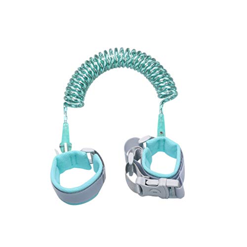 HBGGGGG Anti-Perdida de Pulsera Doble Velcro cómodo y Transpirable de Tela de Alambre en negrilla Set 360 ° de rotación de Metal Conjunto (Color : Green, Size : 2m) HBGGGGG Anti-Perdida de Pulsera Doble Velcro cómodo y Transpirable de Tela de Alambre en negrilla Set 360 ° de rotación de Metal Conjunto (Color : Green, Size : 2m)