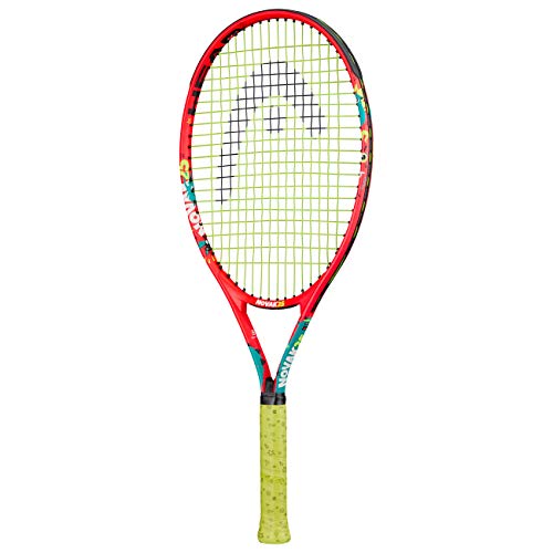 Head Novak 25 Raqueta de Tenis, Juventud Unisex, Multicolor, 8-10 años