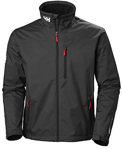 Helly Hansen Crew Midlayer Chaqueta deportiva impermeable, Hombre, Negro (Black 990), L Helly Hansen Crew Midlayer Chaqueta deportiva impermeable, Hombre, Negro (Black 990), L