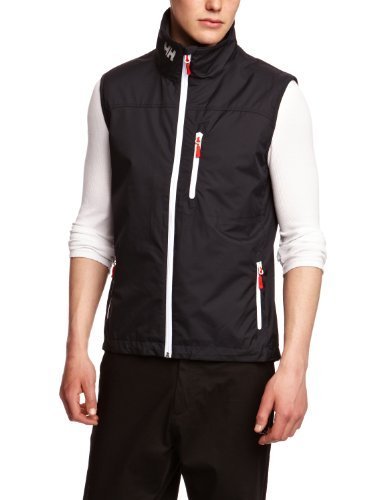 Helly Hansen Crew Vest Chaleco forro polar interior para hombres, impermeable y diseñado para cualquier actividad casual o deportiva, Azul (Marino), L Helly Hansen Crew Vest Chaleco forro polar interior para hombres, impermeable y diseñado para cualquier actividad casual o deportiva, Azul (Marino), L