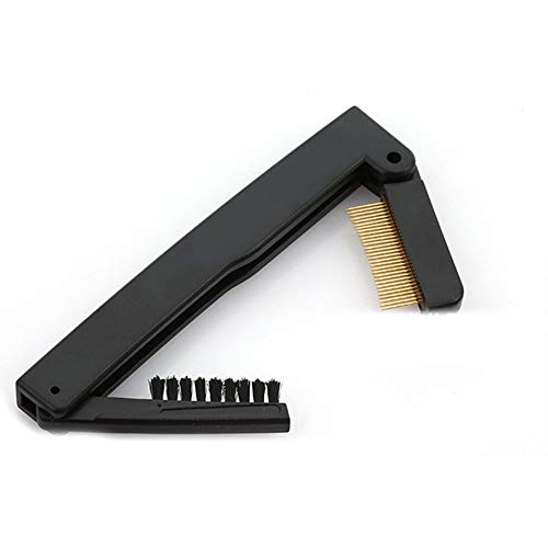 Herramienta profesional de maquillaje y cosméticos para aplicar la máscara de las pestañas de acero, cepillo de cejas Herramienta profesional de maquillaje y cosméticos para aplicar la máscara de las pestañas de acero, cepillo de cejas