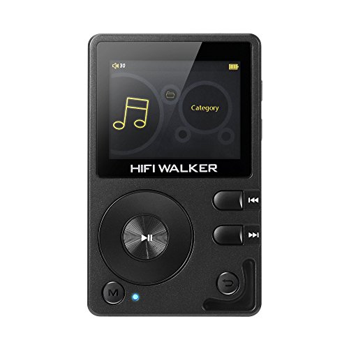 HIFI WALKER H2 de Alta resolución Bluetooth Reproductor de Audio Digital portátil