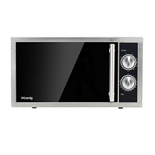 H.Koenig VIO7 Microondas con Grill, Potencia 900 W y Potencia Grill 1000W, 23 litros, Temporizador hasta 30 min, 5 Niveles de Potencia de Calentado, Modo Grill y Descongelador, Plato Giratorio 27 Cm, H.Koenig VIO7 Microondas con Grill, Potencia 900 W y Potencia Grill 1000W, 23 litros, Temporizador hasta 30 min, 5 Niveles de Potencia de Calentado, Modo Grill y Descongelador, Plato Giratorio 27 Cm,