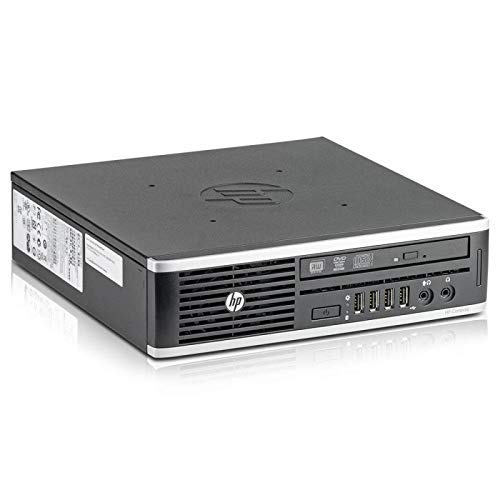 HP Elite 8300 USDT - Ordenador de sobremesa (Intel Core i5-3470S, 2.9 GHz, 4GB de RAM, Disco HDD 320GB, Lector, Windows 10 Home 64 bits) (Reacondicionado)