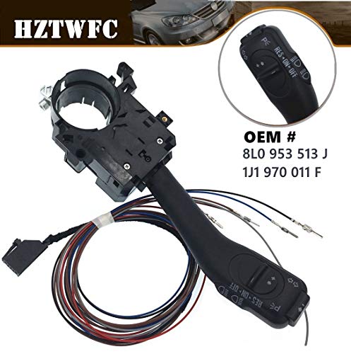 HZTWFC Nuevo control de velocidad de giro del interruptor de la señal del cable del tallo OEM # 8L0 953 513 J 1J1 970 011 F