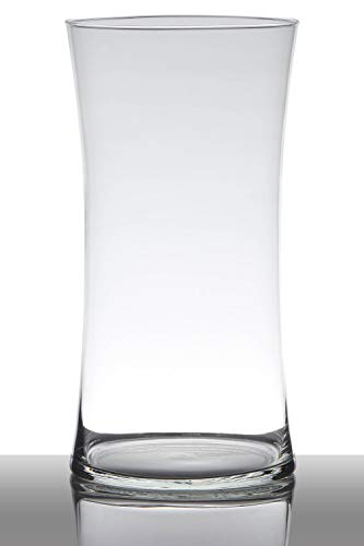 INNA-Glas Set 2 x Jarrón para Suelo Denny, Reloj de Arena, Transparente, 40cm, Ø 20cm - Conjunto de floreros - Pack de jarrones INNA-Glas Set 2 x Jarrón para Suelo Denny, Reloj de Arena, Transparente, 40cm, Ø 20cm - Conjunto de floreros - Pack de jarrones