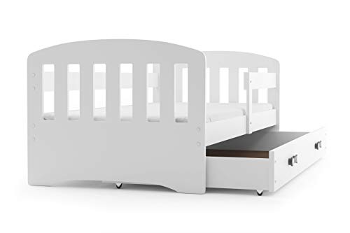 Interbeds Cama Individual Classic, 160X80, SOMIER, COLCHÓN DE Espuma, CAJÓN Gratis! Color:Blanco Interbeds Cama Individual Classic, 160X80, SOMIER, COLCHÓN DE Espuma, CAJÓN Gratis! Color:Blanco