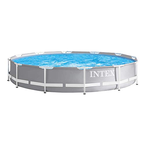 Intex 26710NP Piscina desmontable redonda, con depuradora, 366 x 76 cm