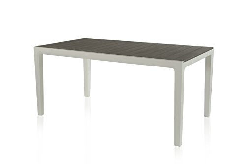 Keter - Mesa de jardín exterior Harmony, Color Beige / topo Keter - Mesa de jardín exterior Harmony, Color Beige / topo