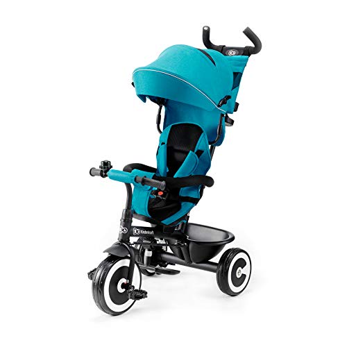 Kinderkraft Triciclo Evolutivo ASTON, Plegable, Cinturón, 9 Meses a 5 Años, Azul Kinderkraft Triciclo Evolutivo ASTON, Plegable, Cinturón, 9 Meses a 5 Años, Azul
