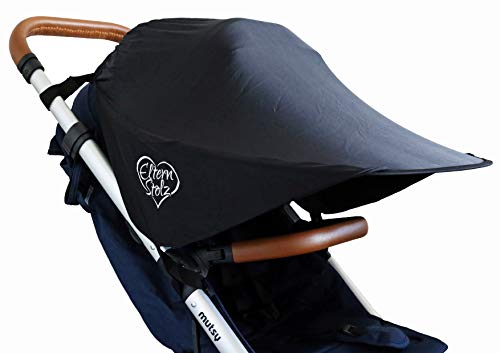 La sombrilla universal para cochecito con protección UV se ajusta a z.b. en babyzen yoyo mutsy nexo sombrilla parasol protector solar bebé