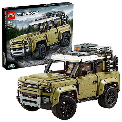 LEGO Technic - Land Rover Defender, Juguete de Construcción de Coche 4x4, Maqueta del Nuevo Modelo de Todoterreno (42110) LEGO Technic - Land Rover Defender, Juguete de Construcción de Coche 4x4, Maqueta del Nuevo Modelo de Todoterreno (42110)