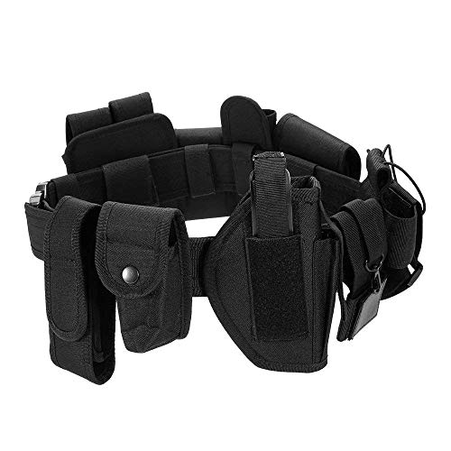 Lixada Cinturón Táctico de Ajustable Nylon Militar Utilidad Correa Kit Guardia de la Policía de Seguridad Formación Lixada Cinturón Táctico de Ajustable Nylon Militar Utilidad Correa Kit Guardia de la Policía de Seguridad Formación